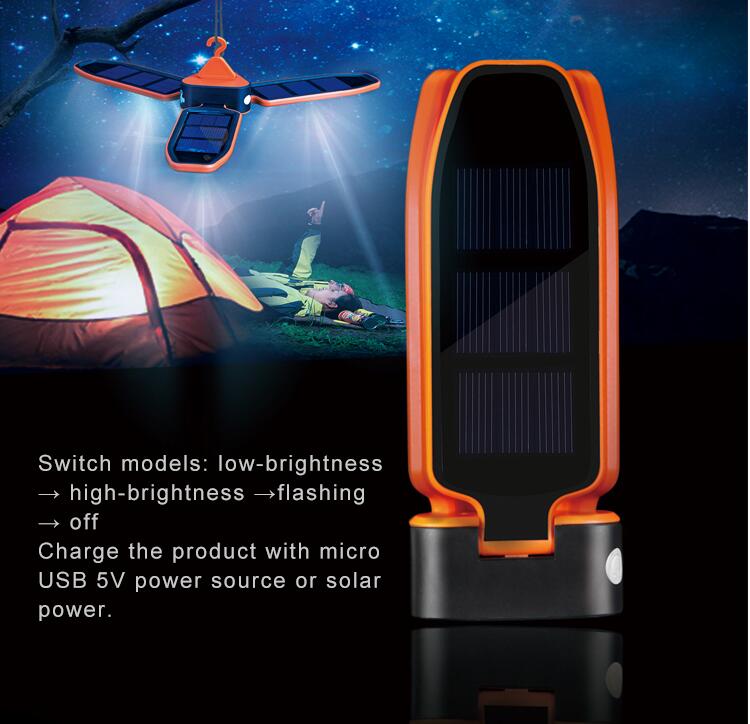 Ideal Safety Portable Collapsible USB Rechargeable Patio or LED Night Light