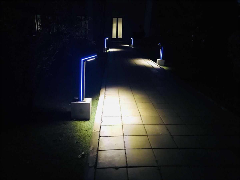 Real garden light Smart square modern 6v ip65 waterproof outdoor solar power path led garden light  (JR-CP86)