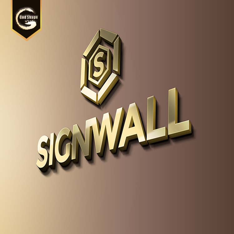 Stainless Steel Frame 3d Led Luminous Light Box Shop Board
