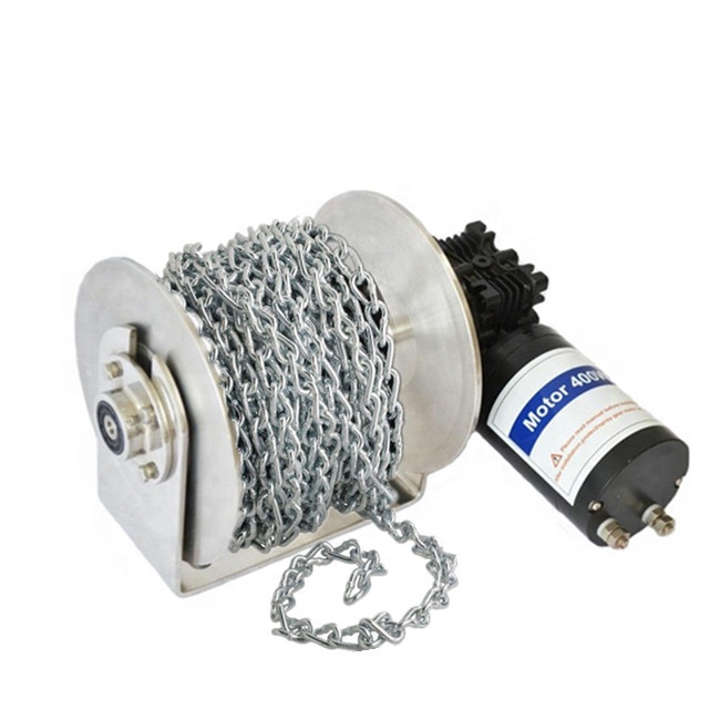 12V 1000W electric rope Drum Winch JVW-012