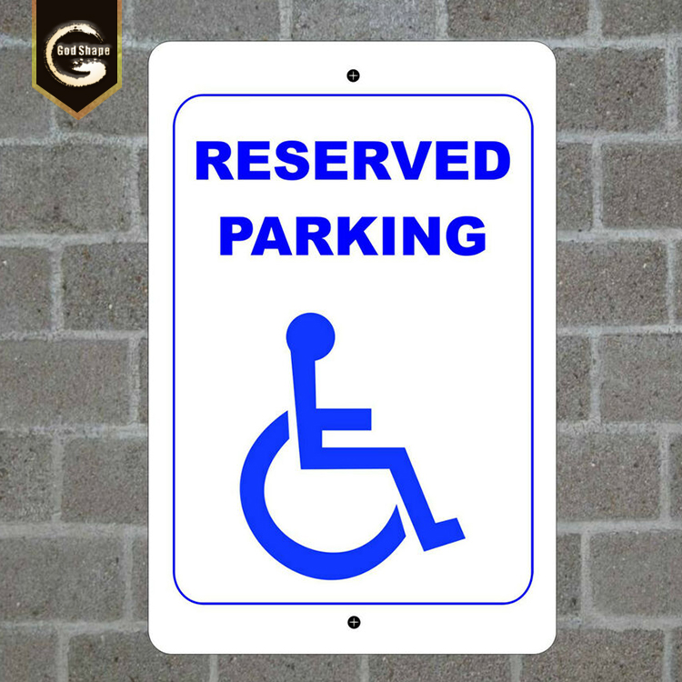 GS Outdoor metal stainless steel or aluminum traffic sign custom no parking signs warning sign