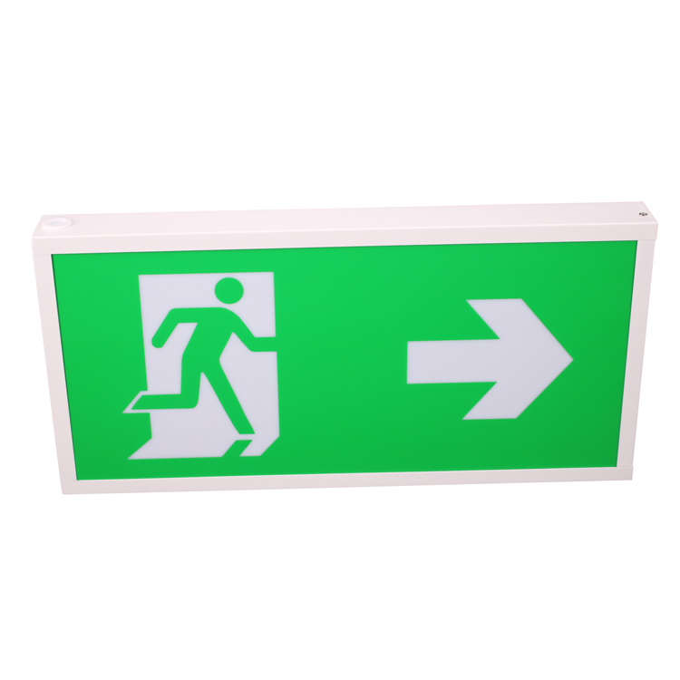 LED Emergency Exit Signs, Exit Box 5W Steel Body Ni-MH Battery