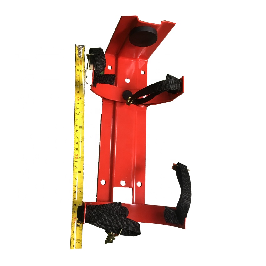 Dry powder Fire extinguisher vehicle bracket Track bracket