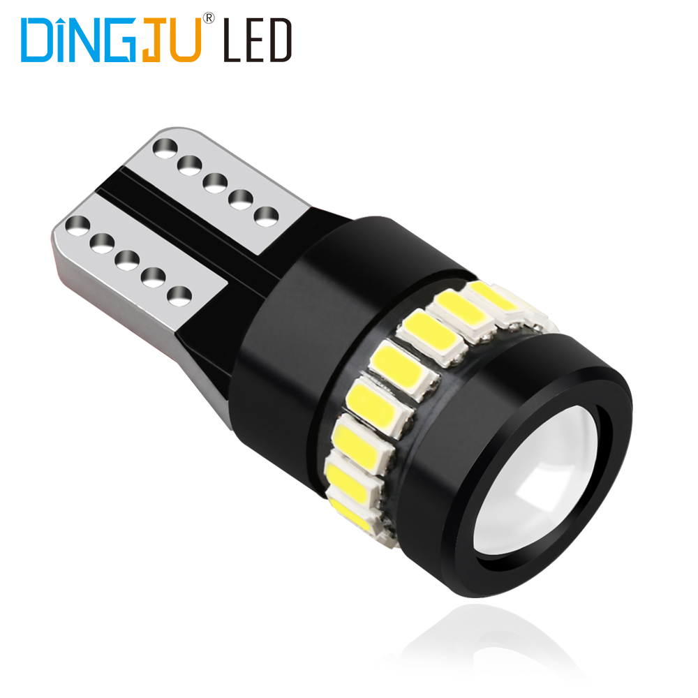 Good Quality Factory Directly Car Led T10 18smd 3014 1smd 3030 Auto Bulb 12v 1.6w 6000-6500k Width Reading Light With Price