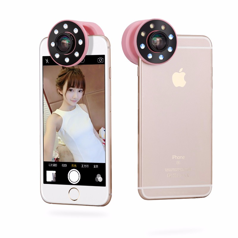 Portable Led Mobile Phone Light Mini Selfie Fill-in Light with Adjustable LED light