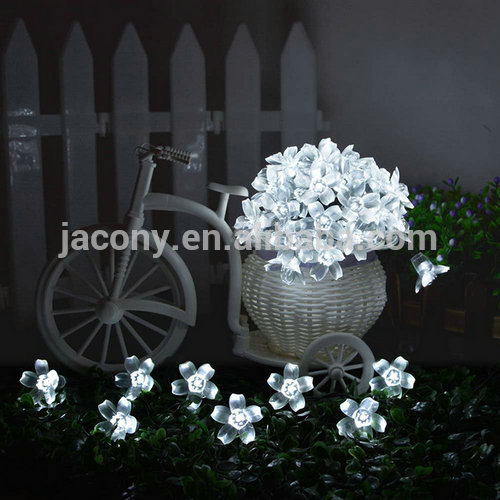 Ourdoor Solar Powered String Lights LED Garden Fairy Party Waterproof Light Flower Design 20/50LED(JL-7510)