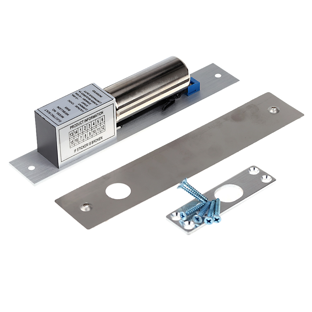 Electric Drop Bolt Door Lock DC 12V Magnetic Induction Auto Deadbolt for Security Access Control System 2015