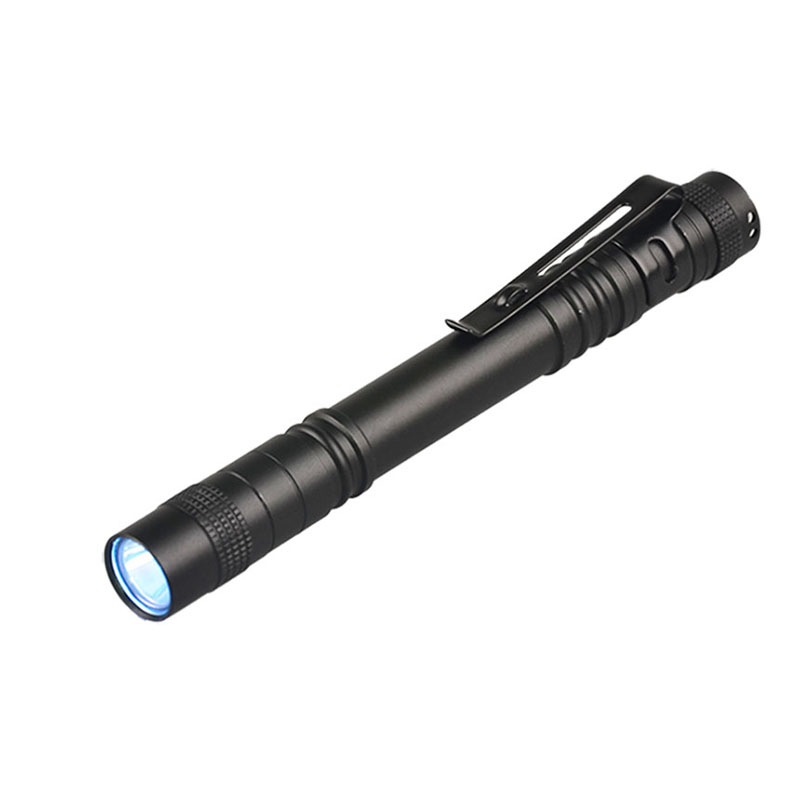 Waterproof Aluminum Mini Black Light Led Torch 365nm UV Pen Light