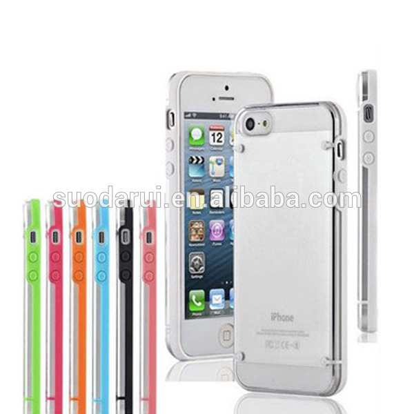 For Apple iPhone 6 Ultra Slim TPU Case Clear Crystal Cover, Mix Colors