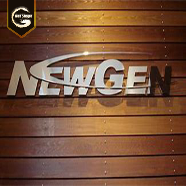 Factory Vintage Style Stainless Steel Non-illuminated 3D Laser Cut Letter Alphabet Number Signs