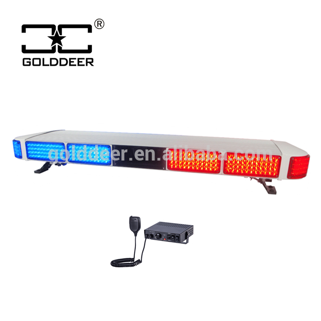 47 LED Strobe Lightbar Amber Light with siren speaker (TBD05426-S)