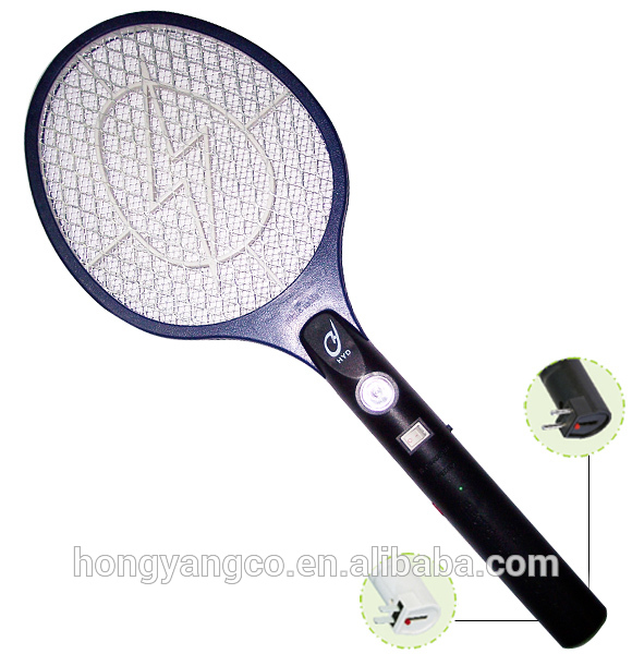 HYD-3901-3 Mosquito Killer Racket , fly catcher electronic bug zapper