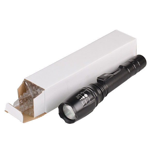 Aluminum Alloy Military Grade XM-L T6 LED Flashlight Torch With Clip