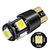 Good Quality Factory Directly Led T10 W5w 5smd 5050 Auto Bulb Canbus 10-30v 0.6w Car Licence Plate Light With Long Life