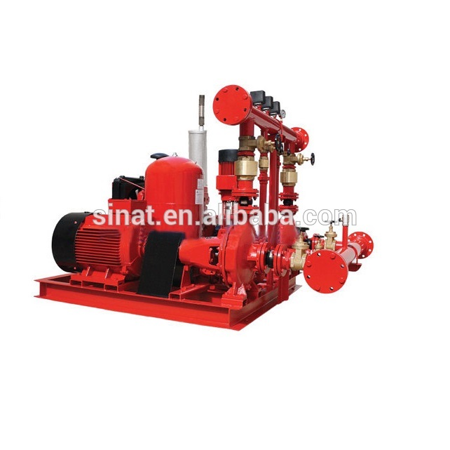 Fire fighting high pressure water pump with Electric engine