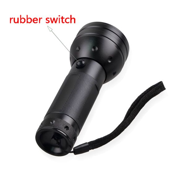 CE FCC Certification And IP54 IP Rating 51 LED UV Flashlight UV Light