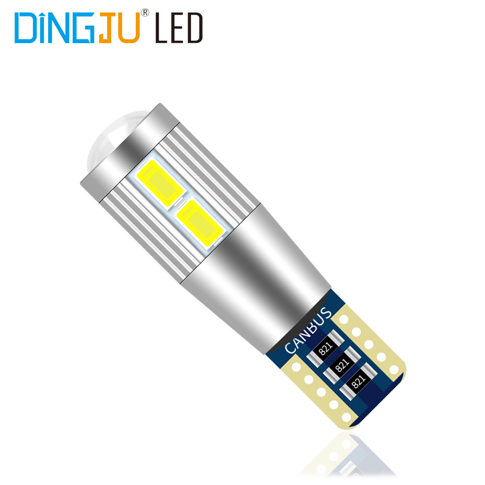 Super  Bright T10 194 W5w 10smd 5730 Light Bulb Auto Led Light Parking Width Lamp 12v Led Canbus At The Wholesale Price