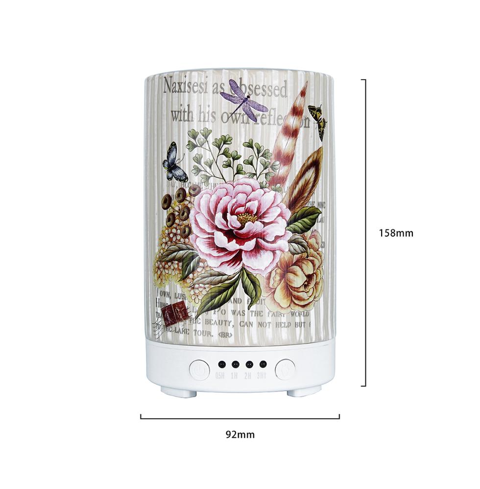 Wholesale best price100ml ceramic aroma diffuser fine mist humidifier good partner for resort to boom business and promote image