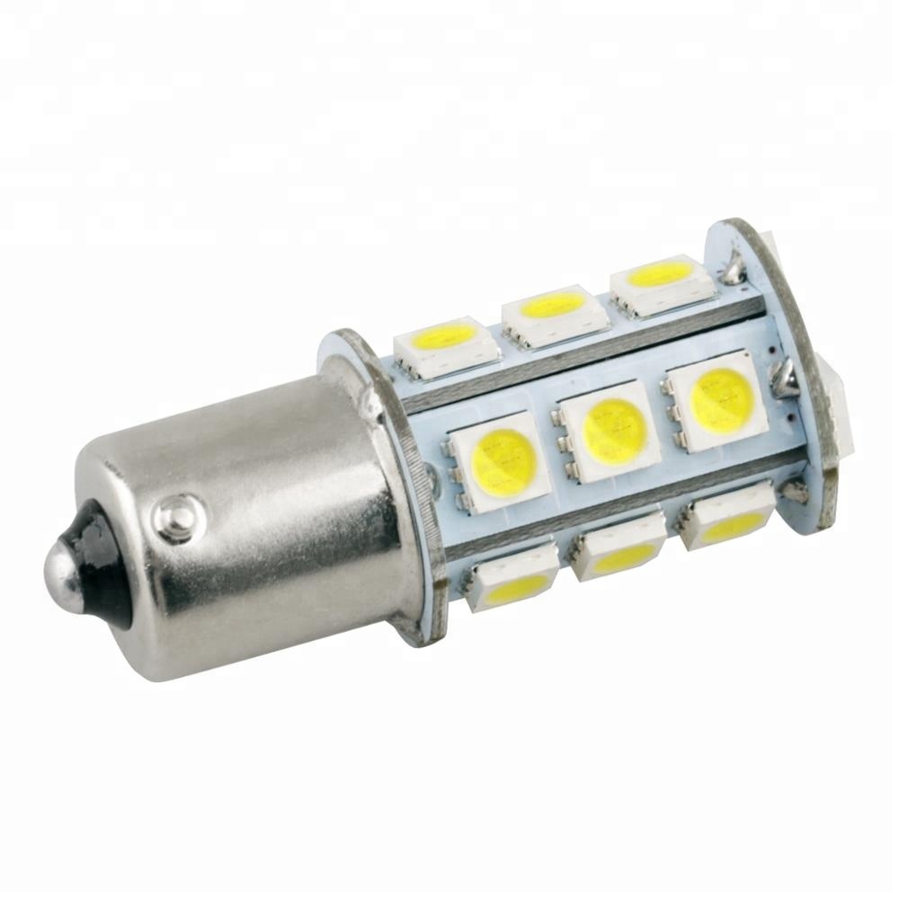 socket turn car light 1156 ba15s 18smd 18 SMD 5050 1157 bay15d flashing auto led canbus bulb