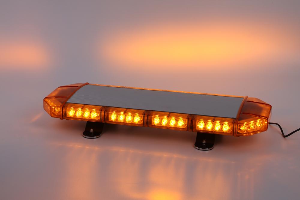 Manufacturer Emergency Strobe Light Bar LED amber Warning Lightbar with bracket magnetic