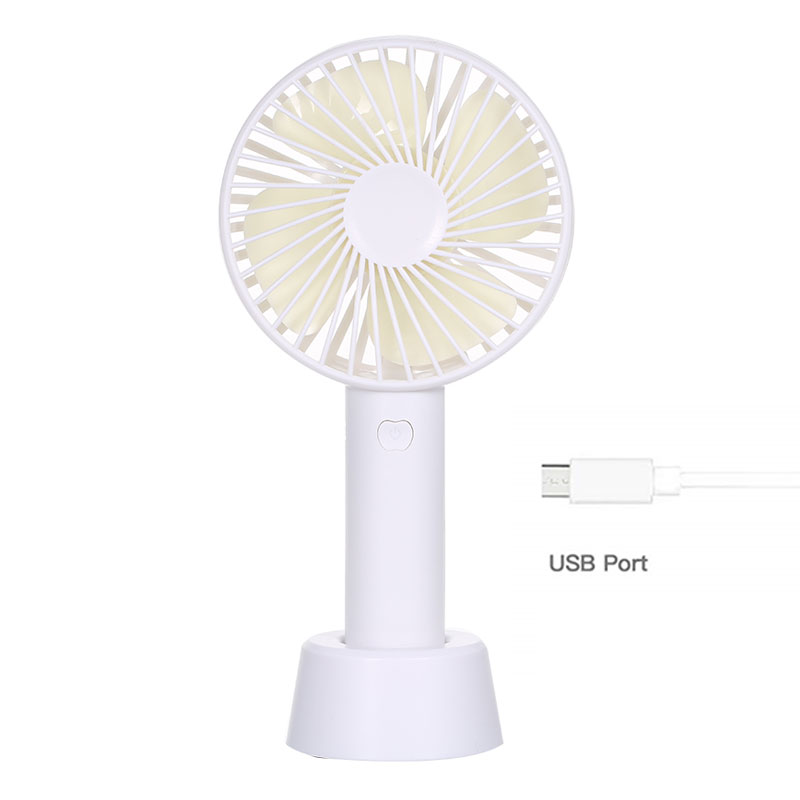 Personal Small USB Mini Fan Rechargeable Battery Electric Portable Hand Fan Cooling Plastic USB Fan For Home Desk Travel