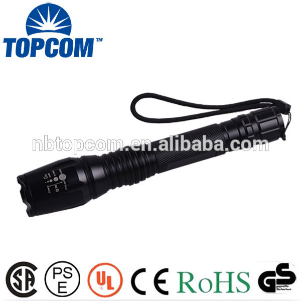 Flashlight Button Switch 1000 Lumen Cree LED Flashlight