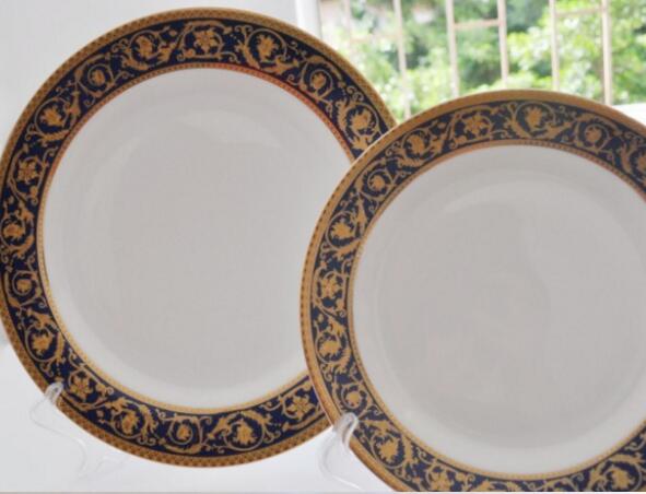 India tableware Porcelain ceramic dishes plate dinner set set dining ceramics dinner plate tableware