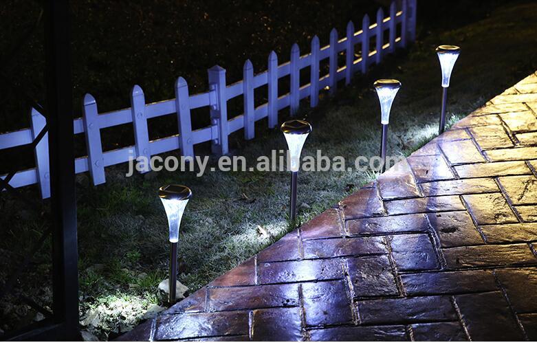 Stainless Steel Outdoor Solar Moonray Sprial LED Garden Decoration Lamp for Landscaping Border (JL-8583)