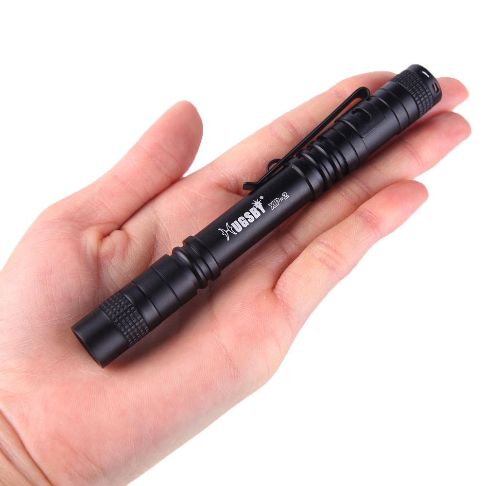 Portable Outdoor waterproof LED Flashlights XPE-R3 120LM Torches 13.3cm 1 Switch Mode Pocket Flash light Aluminum Torch lamps