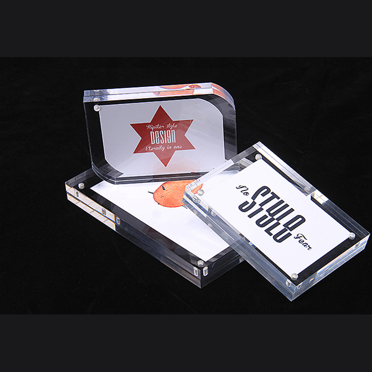 12*17 menu card holder promotional gift products 7 inch acrylic picture frame