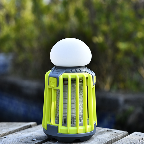 Outdoor Electronic Mosquito Killer Lamp Waterproof Led Camping Lantern with USB Cable Charge