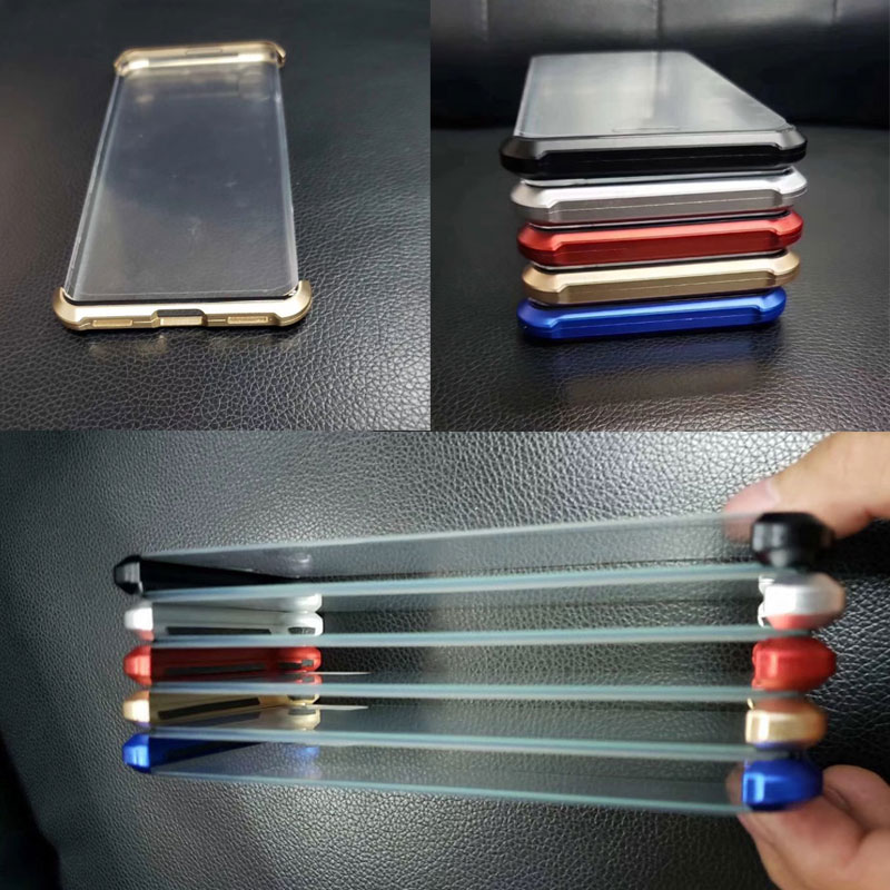 Newest Both Back Front Glass Rimless Magnetic cover For iPhone 7/8 X/Xs XR Xsmax