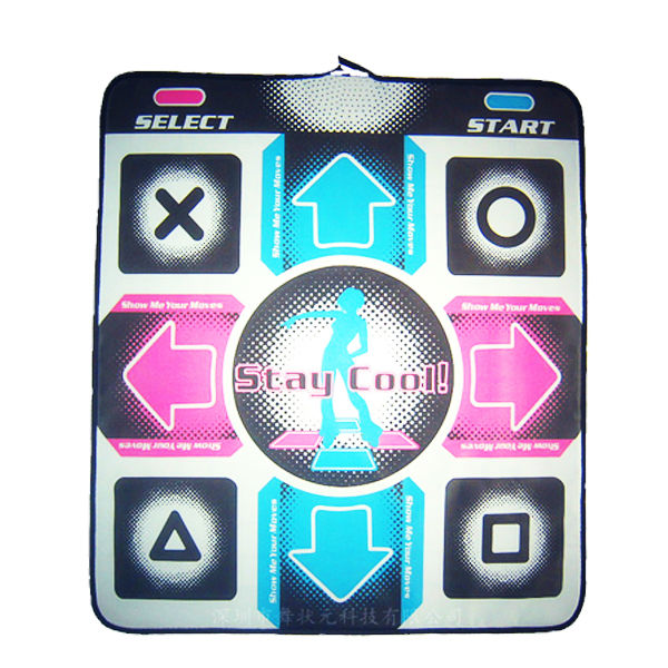 Hot sale 16/32 Bit dance pad for TV/ PC / game mat