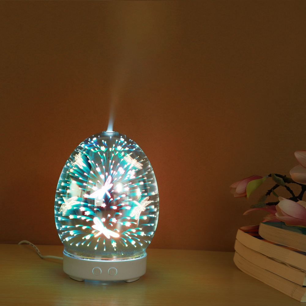 Oil Diffuser Glass Aromatherapy Electric Essential Oil Glass Diffuser