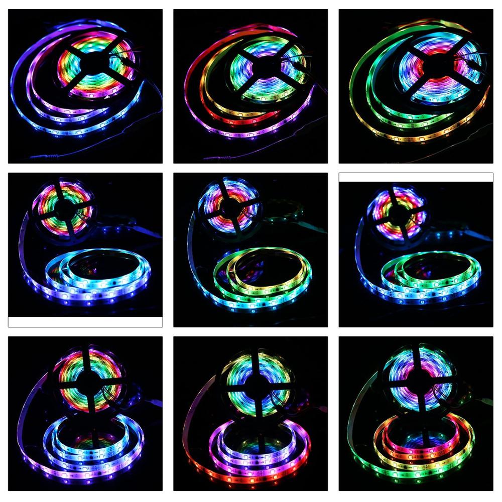 1M with 60led Full Color WS2811 LED Strip DC12V Black / White PCB RGB Smart Pixel control Led Strip