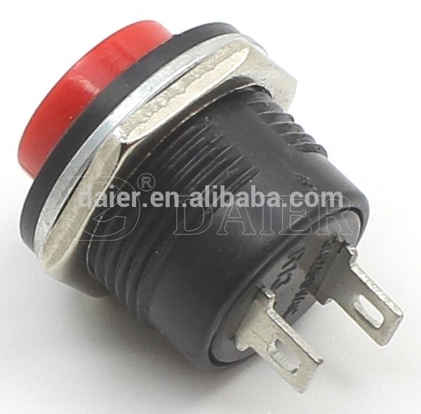 High Quality Red R13 507 Push Button Switch Momentary