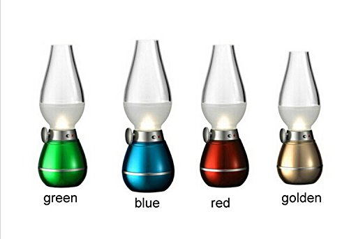 Retro Kerosene Style LED Candle Vintage Blowing Control LED Night Li