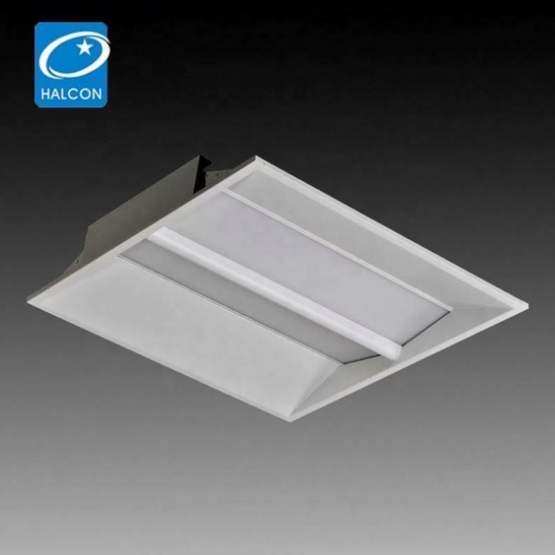 No Light Leak & More uniform Lighting Plastic material 2X4 LED Troffer Fixtures