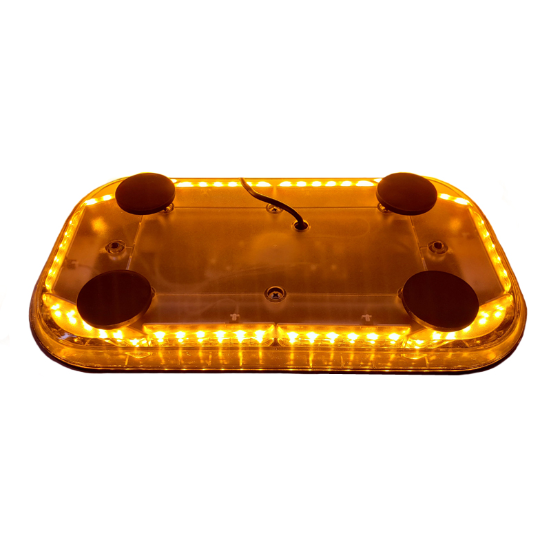 Slim 12-24V Ultra Bright Car roof LED Warning Strobe Amber Police Mini Lightbar