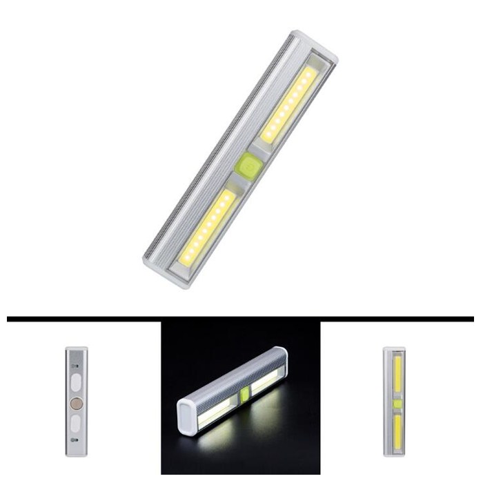 Bright Light 200LM Magnetic Cabinet LED Light Bar 3*AAA Battery Powered Under Cabinet Lighting Closet Spotlight