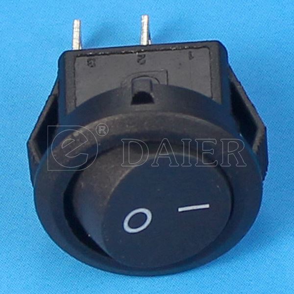 Small ON OFF Round Rocker Switch