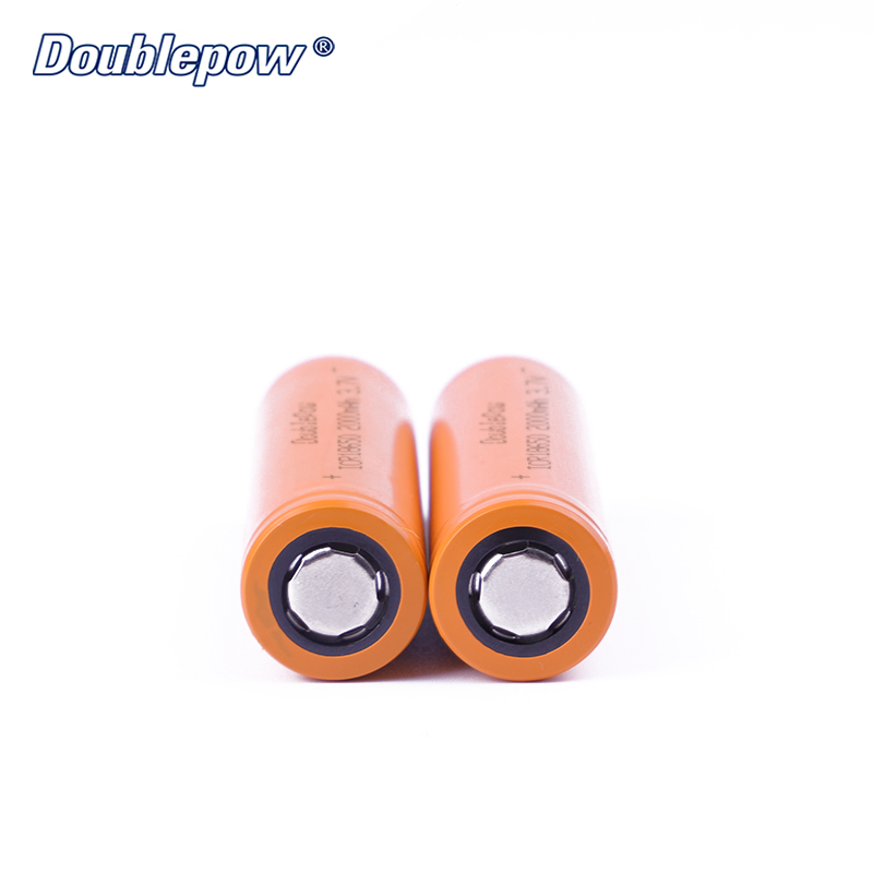 Doublepow 3.7V 2000mah 20A 10C high discharge rate 18650 lithium ion battery