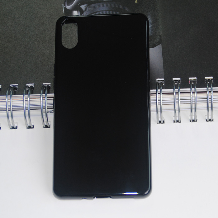 2016 Newest products Tpu Pudding soft Gel mobile phone black cover Case for Bq Aquaris X 5.0
