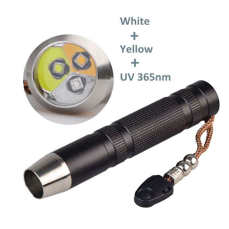 High Power 5W CE Jewelry Gemstone Appraisal Light Flashlight Professional Jade jewelry Flashlight Torch