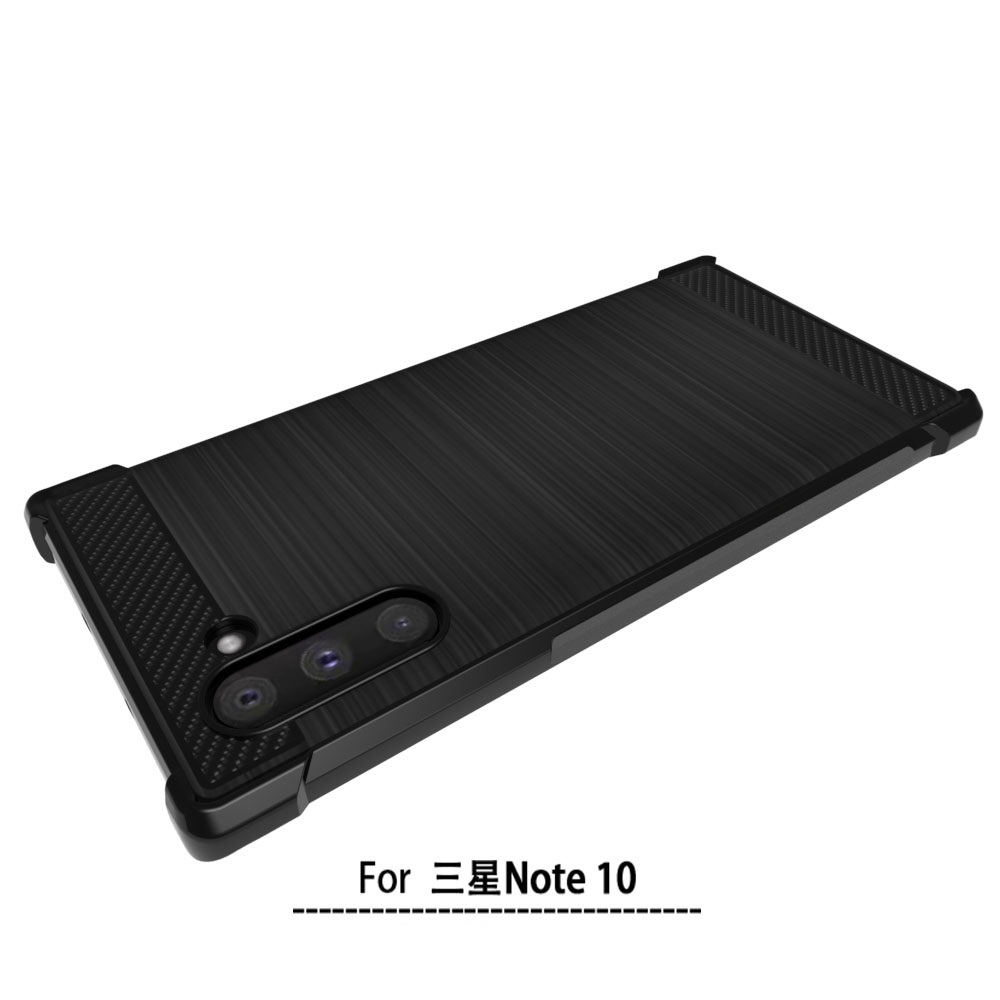 Carbon Fiber Soft Tpu case For Samsung galaxy note 10