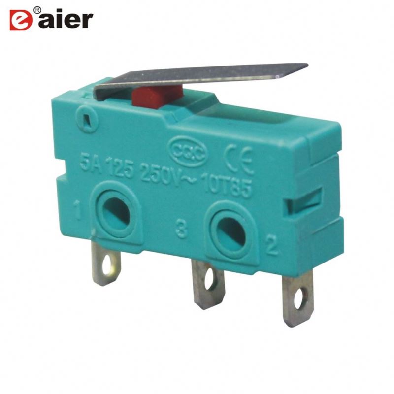 Single Pole 3 Pin ON OFF Reset Limit Switch 3A With Solder Terminal