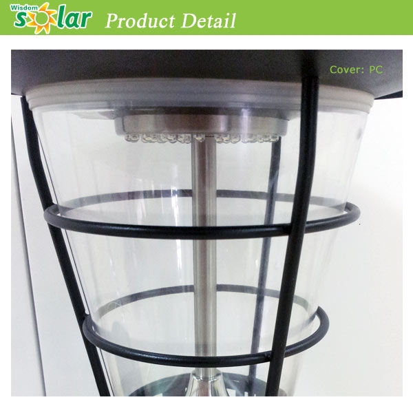 2019  hot sale solar powered led contemporary outdoor post light