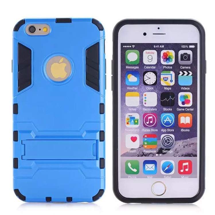 Hot sale shockproof hybrid case cover armor iron man Slim Armor TPU+PC phone case for iphone 7 7 plus 8 8 plus