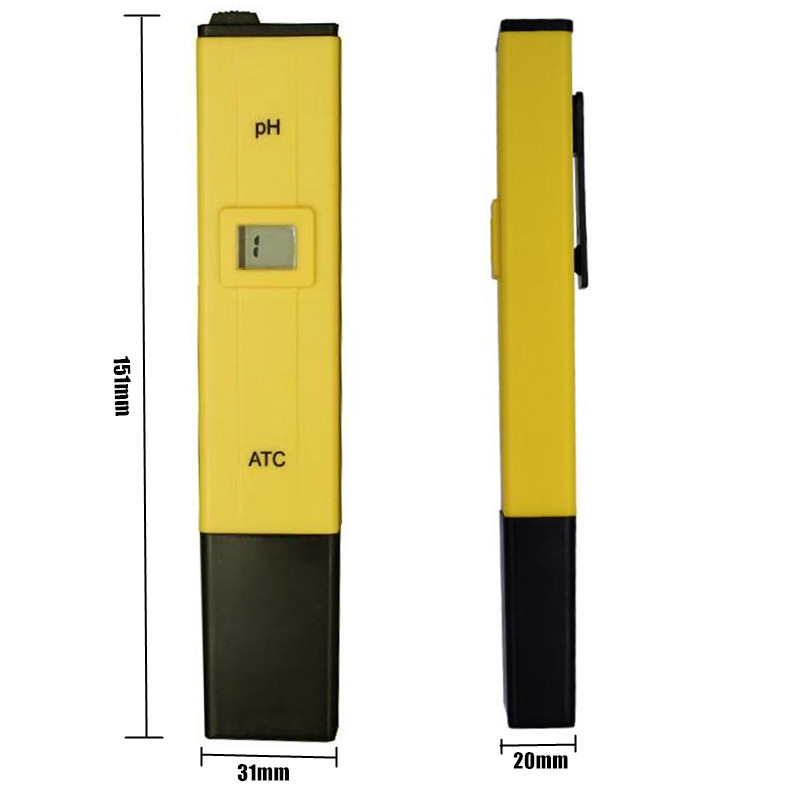 Pocket Pen type Water PH Meter Digital Tester PH-009 IA 0.0-14.0pH for Aquarium Pool Water Laboratory for Home