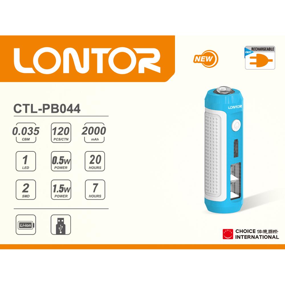 2018 LONTOR Rechargeable Portable Power Bank       CTL-PB044